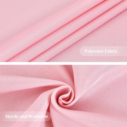 Farmhouse Pink Table Runner Dining Table Runners 48 Inches Long