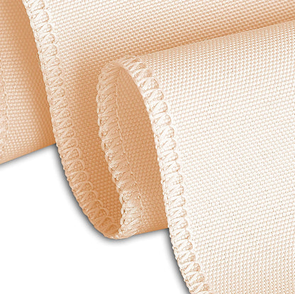 LinenTablecloth 70-Inch Round Polyester Tablecloth Peach