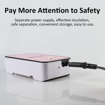 Personal Space Heater Portable Mini Electric Space Air Warmer for Room Office Desktop Pink