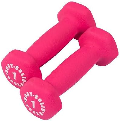 Tools Neoprene Dumbbell for Weight and Aerobic Strength Training, Pilates & Physical Therapy, Hand Weights for Men and Women, Commercial and Home Gym Free Weights Hex End Dumbbells