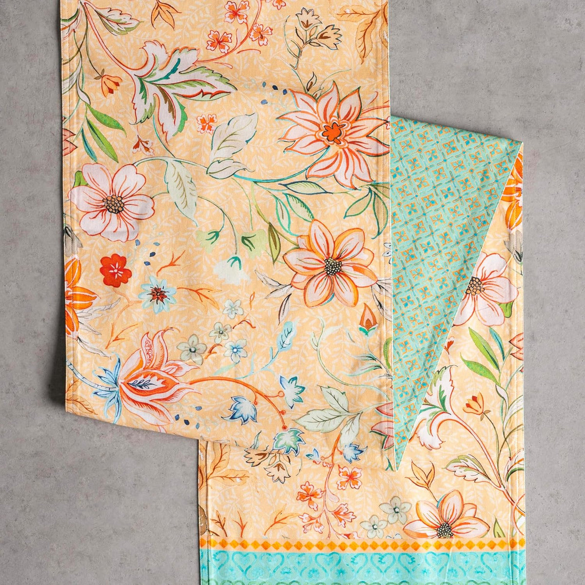 Table Runner 100% Cotton 14.50" x 108" (Double Layer)