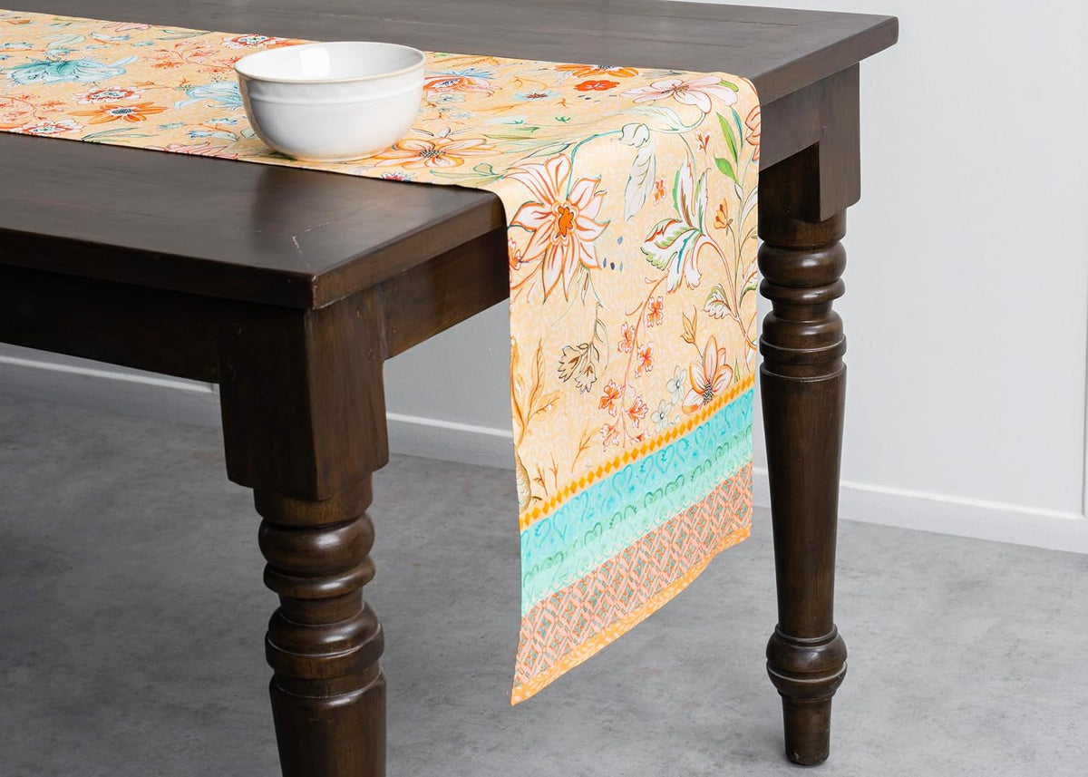Table Runner 100% Cotton 14.50" x 108" (Double Layer)