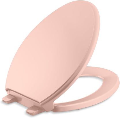 K-4733-V10 Glenbury Quiet Close Toilet Seat, Elongated, Peachblow