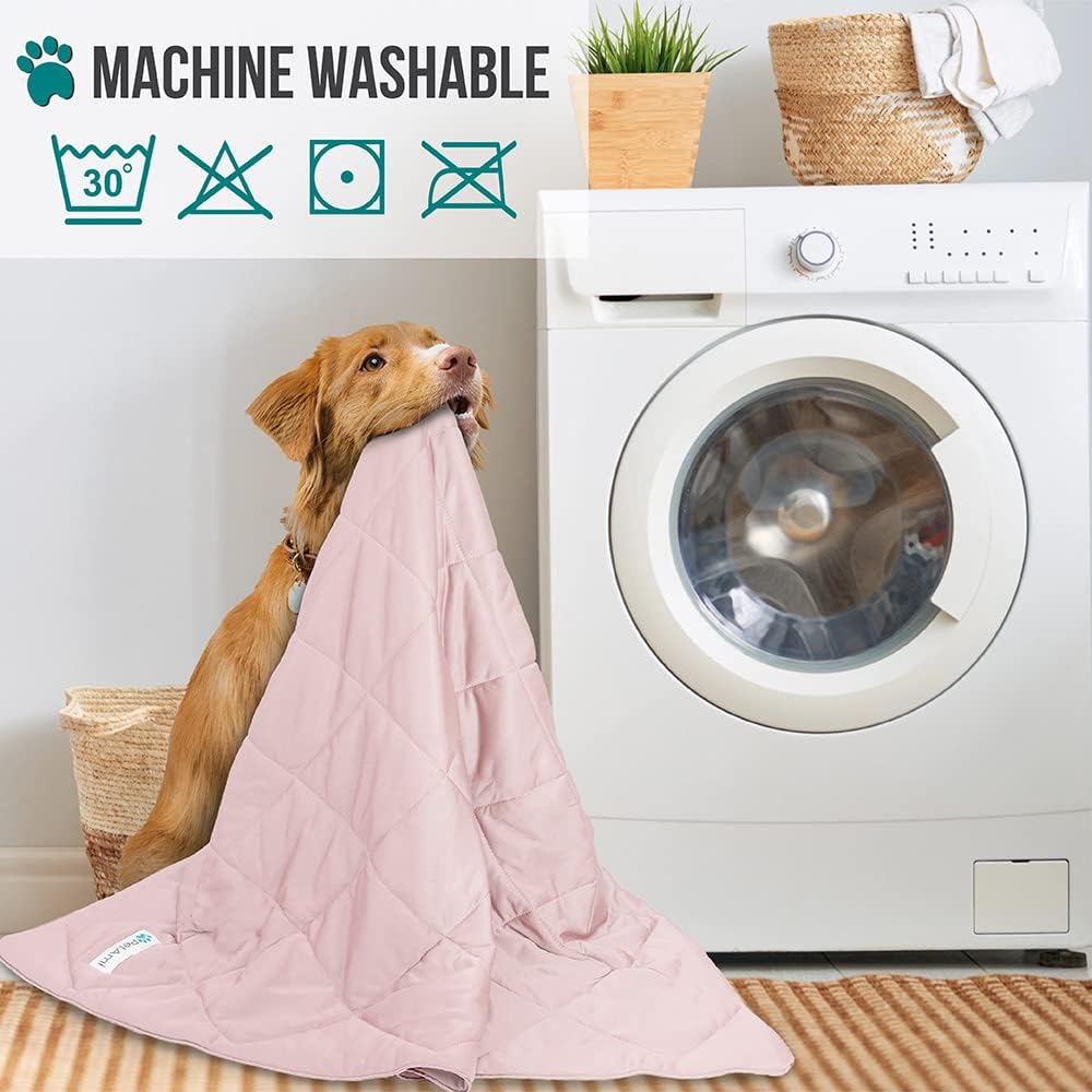 Cooling Dog Blanket Lightweight Soft for Large Pet Cat, 40x60 Pink