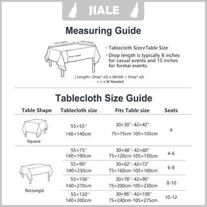 Valentines Textured Tablecloth, Heavy Duty Linen Style Farmhouse Table Cloth Rectangle Tables, Wrinkle-Free Washable Waterproof Table Cover for Kitchen, Dining, Parties, 55"x75", Pink