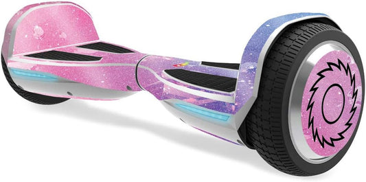 Glossy Glitter Skin for Razor Hovertrax 1.5 Hover Board - Pink Diamond | Protective, Durable High-Gloss Glitter Finish | Easy to Apply, Remove, and Change Styles | Made in The USA
