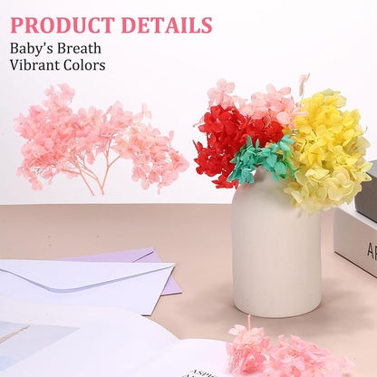 Dried Hydrangea Flower, 10g Natural Pressed Flowers Real Hydrangeas Petals for DIY Resin Crafts Card Floral Gift Candle Making Decor, Pink