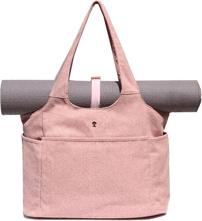 Yoga Tote Bag Mat bag Women Shoulder Bags Carryall Tote for Travel Office Workout Gym Nurse Beach