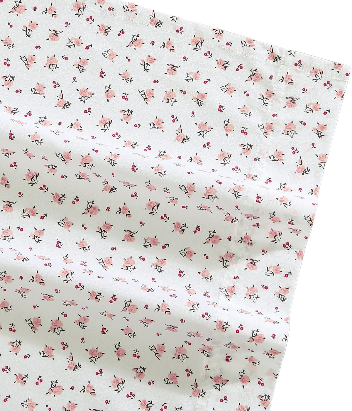 Queen Cotton Percale Sheets with Pillowcases, Deep Pockets