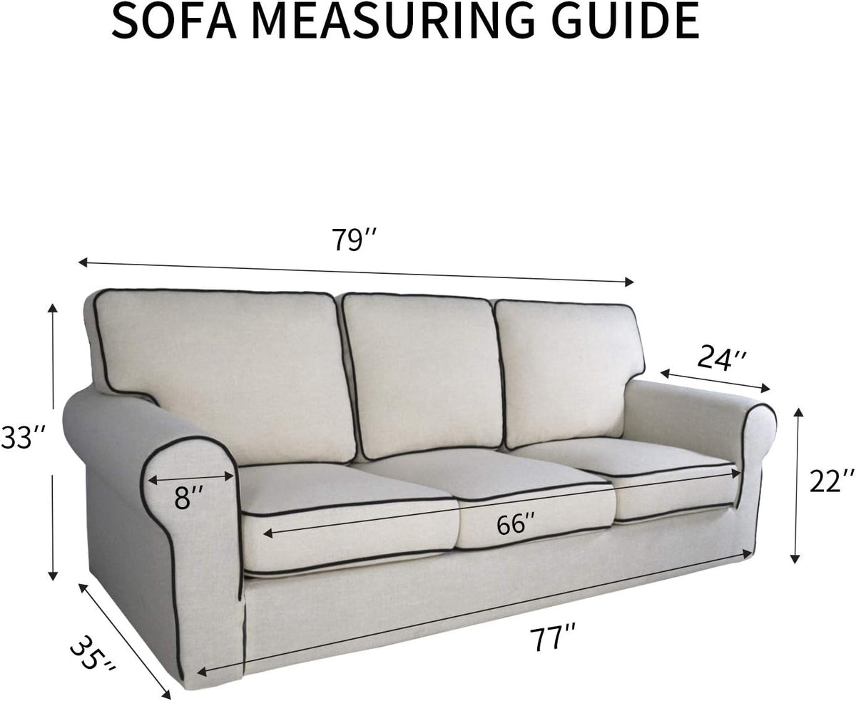 Reversible Quilted Sofa Cover Dog Couch Covers for Sofa, 66 in