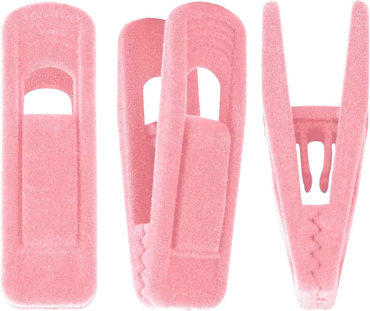 Velvet Hangers Clips for Thin Hangers(20 Pcs, Blush)