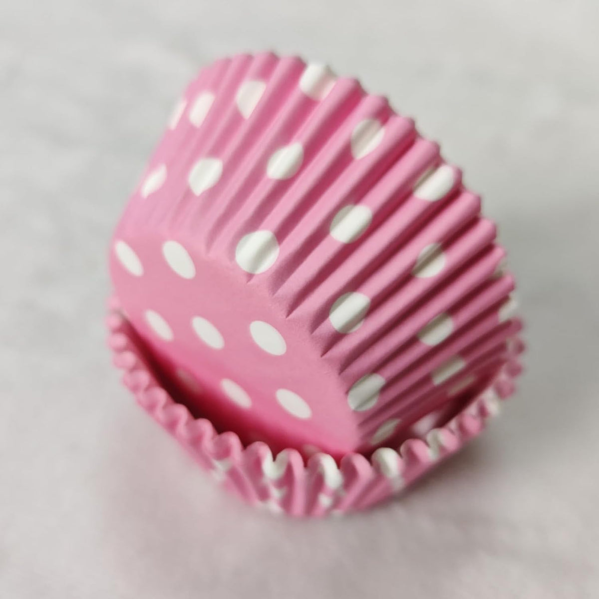 Pink Polka Dot Paper Muffin Cupcake Liners case Baking Cups 100 pcs,Standard Size 2x1.25inch