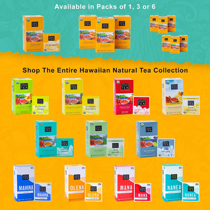 Organic Mango Peach Green & Black Tea Bags, 20 Count