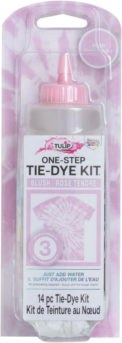 One-Step Tie-Dye Kit, Vibrant Colors for Fabric 4 fl oz, Blush