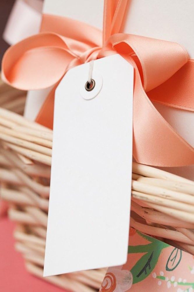 Peach Double Faced Satin Ribbon, 1 Inch Continuous 50 Yards