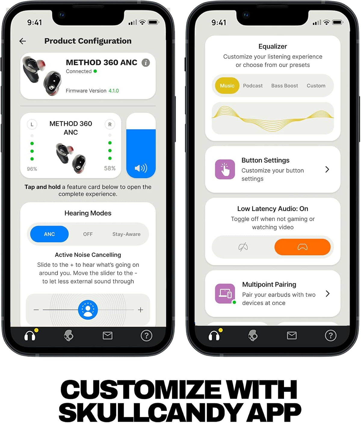 Method 360 ANC Wireless Earbuds with Sound by Bose - Crazy Pink