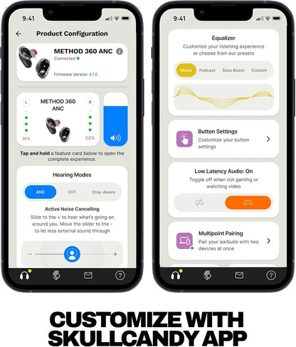 Method 360 ANC Wireless Earbuds with Sound by Bose - Crazy Pink