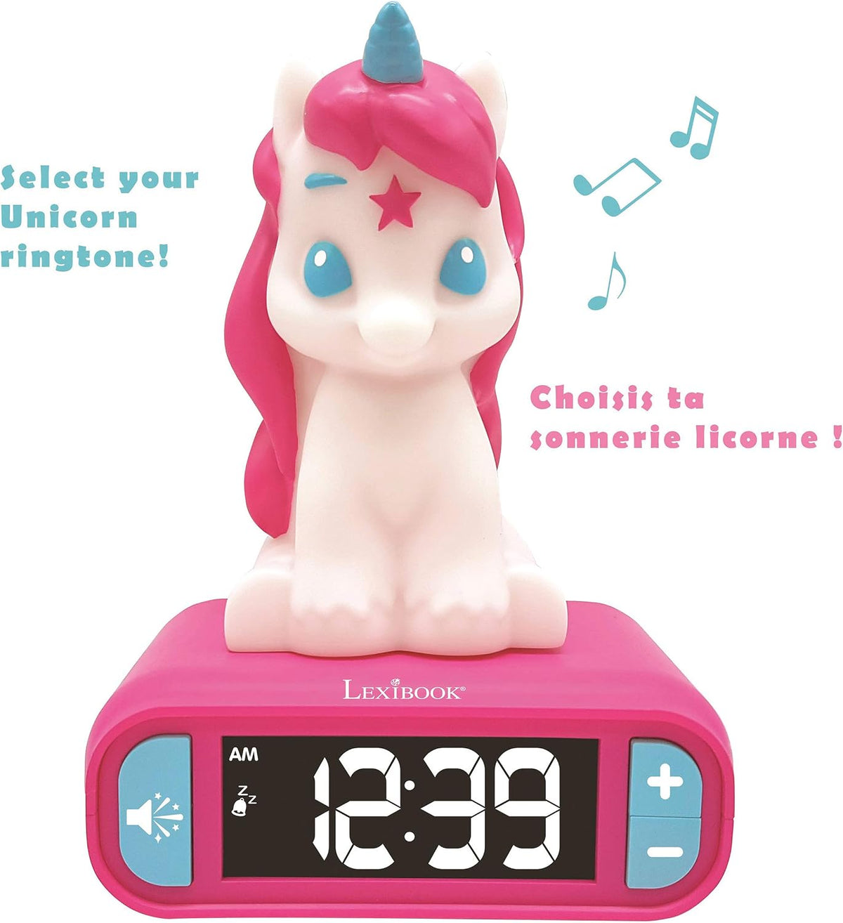 Unicorn Nightlight Alarm Clock, RL800UNI