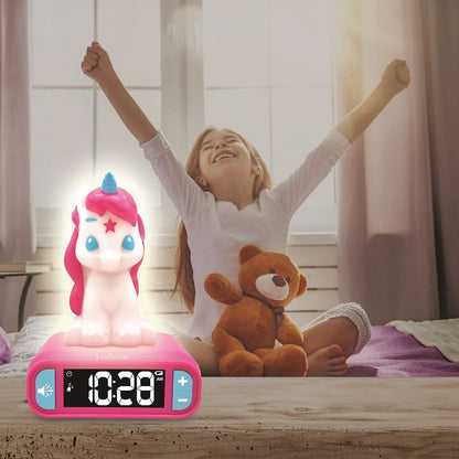 Unicorn Nightlight Alarm Clock, RL800UNI