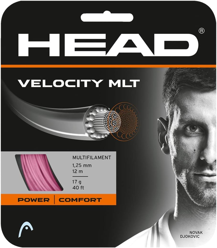 Velocity MLT Tennis Racket String 40' Set Multifilament Racquet String