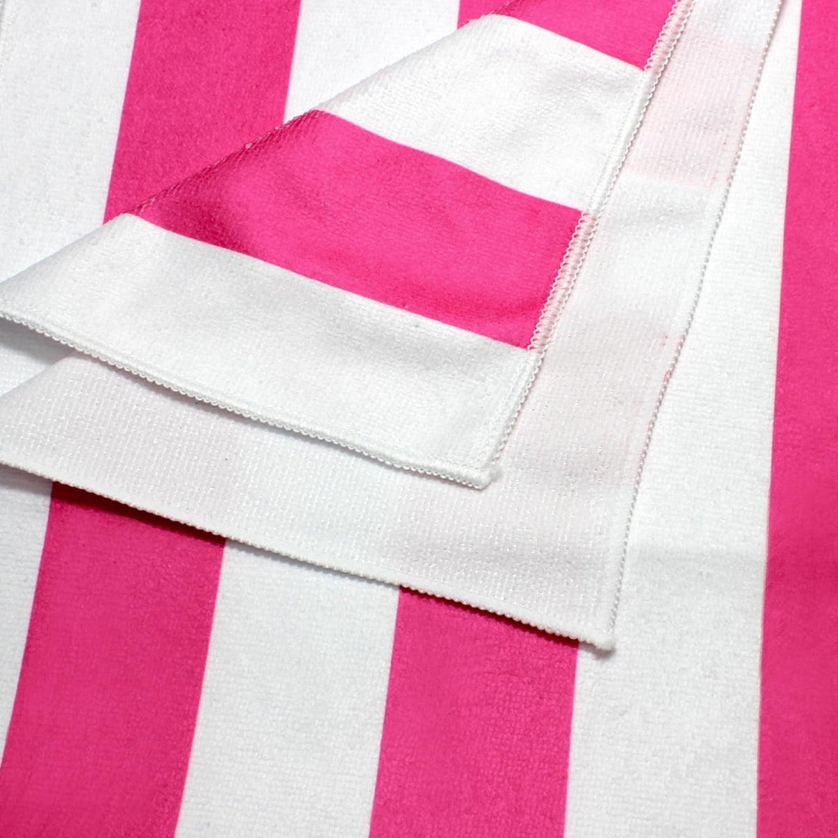 Microfiber Beach Towels Oversized, Quick Drying Bath Towel Stripe Absorbent Bath Towel for, Travel, Summer, Sport, Swimming, Pool, Yoga, Camping, Pink 28” x60”