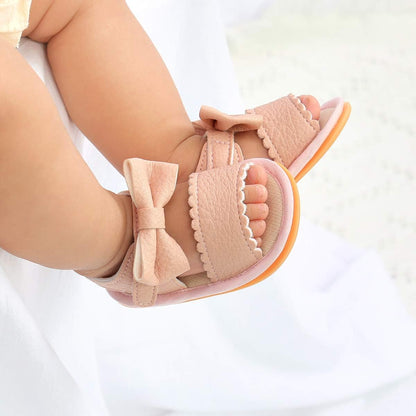 Baby Boys Girls Sandals Premium Infant Summer Outdoor Shoes PU Lightweight Soft Anti-Slip Sole Toddler Prewalker