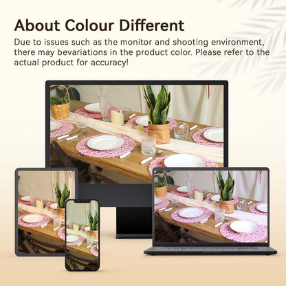 Paper Braided Round Placemats Set of 8 Natural Non-Slip Heat Resistant Table Mats for Dining Tables Woven Indoor Outdoor Place mats(Pink,8)