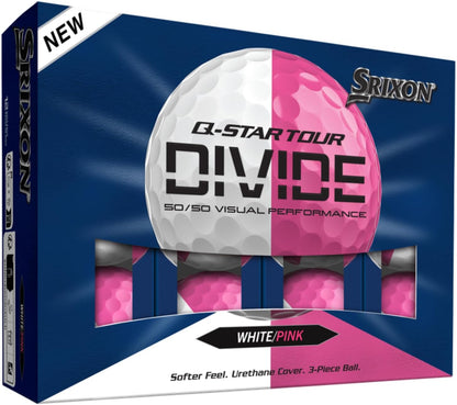 Q-Star Tour 6 Divide Golf Balls