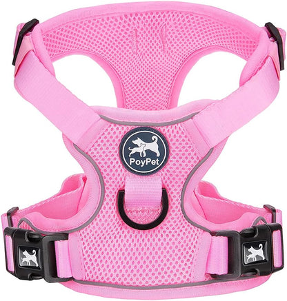 Mesh Dog Harness, Reflective Breathable Puppy Vest for Small Dogs