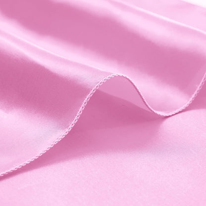Aormenzy 25 Pack Light Pink Satin Napkins 12 x 12 Silky Napkins, Party Cloth Napkins Square Satin Napkins,Dining Table Napkins Soft Cloth Napkins for Wedding,Banquet,Party Decoration
