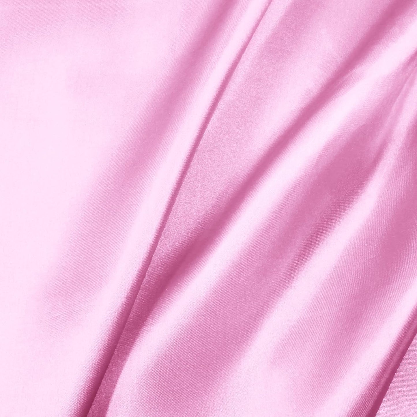 Aormenzy 25 Pack Light Pink Satin Napkins 12 x 12 Silky Napkins, Party Cloth Napkins Square Satin Napkins,Dining Table Napkins Soft Cloth Napkins for Wedding,Banquet,Party Decoration