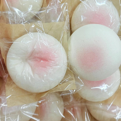 Cheese Slow Rising Squishy Toy, Soft Foam Stress Relief Squeeze, Sticky Food Squishies, Bread and Butter Squishy Style for Desk Decor or Gift (White) | Foam Bread Butter Squishy Stress Balls for Stress Relief, ADHD,Party Favor Gift (White)