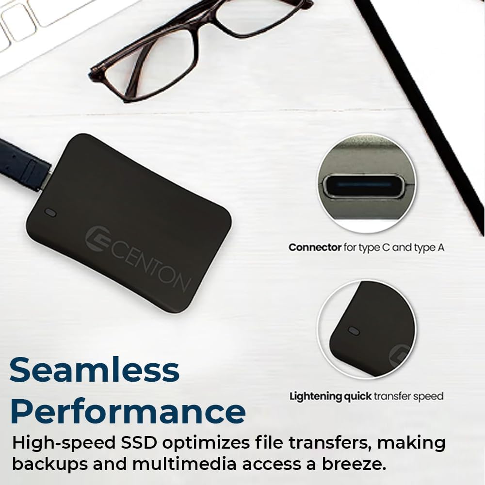 External SSD (Rose Gold Metallic), USB-C 3.2 Gen 2, 1000GB