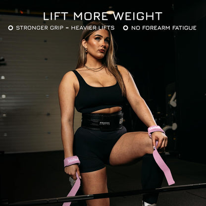 Lifting Straps & Wrist Wraps for Weightlifting Men & Women