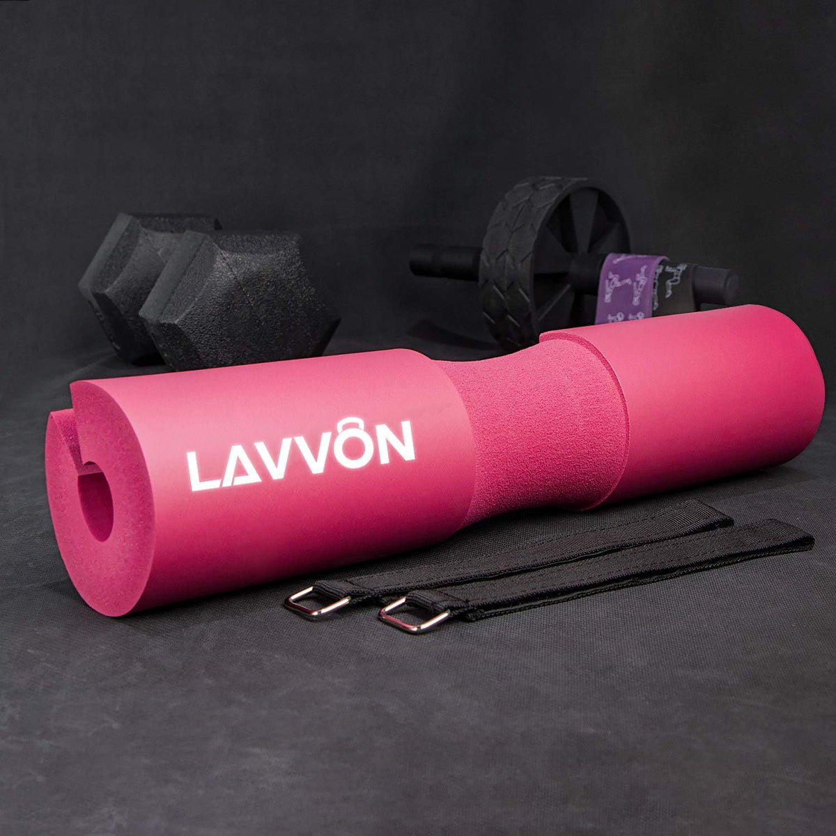 Barbell Pad Set - Hip Thrusts Pads for Squat&Lunges/Bench Press Bar Padding