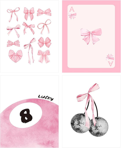 4Pcs Diamond Art Kits for Adult Gem Painting Kit, Coquette