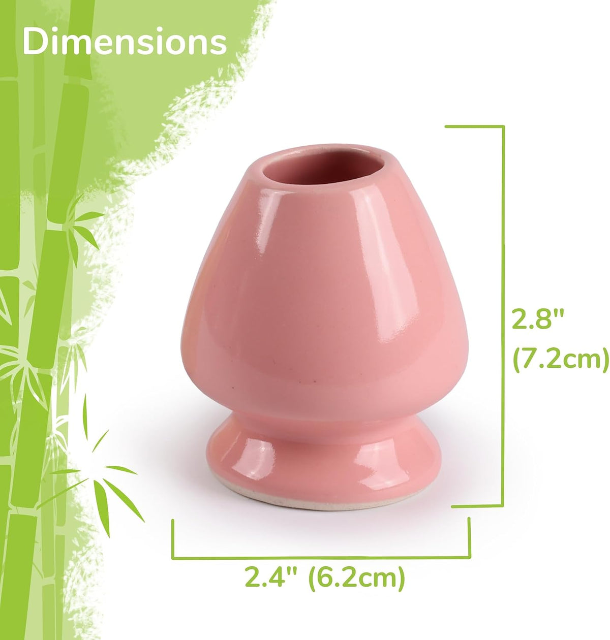 Matcha Tea Whisk Holder, Pink, 1 Piece