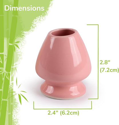 Matcha Tea Whisk Holder, Pink, 1 Piece