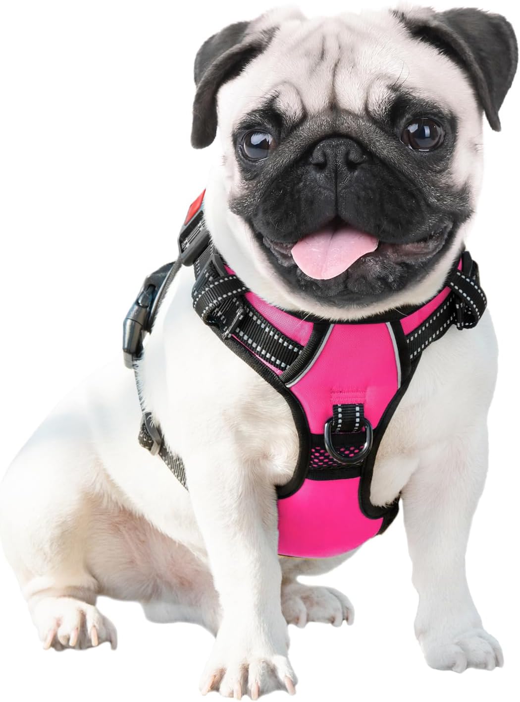 No Pull Dog Harness Medium Reflective Front Clip Vest with Handle