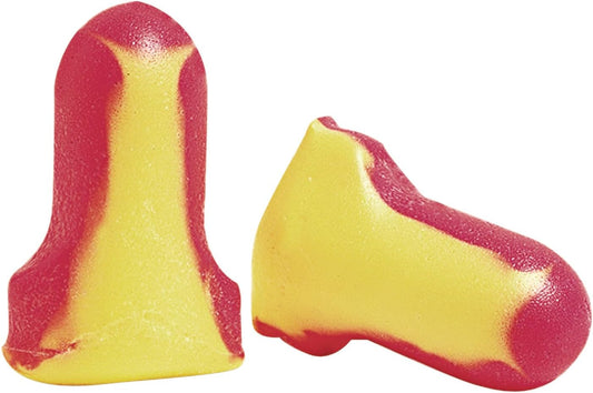 Howard Leight by Honeywell Laser Lite High Visibility Disposable Foam Earplugs, Pink/Yellow , 200-Pairs (LL-1) - 3301105
