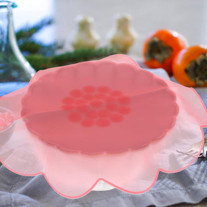 4 Pack Silicone Stretch Lids for Food and Cans Airtight