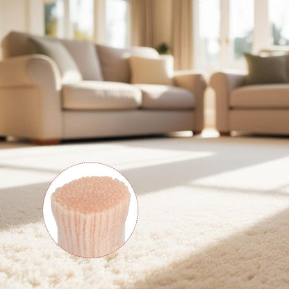 6 Rolls Latch Hook Yarn, 3mm Light Pink Latch Hook Kit Yarn Precut Hook Rugs Making Crochet Bundles for Rug Adults Beginners Tapestry DIY Craft