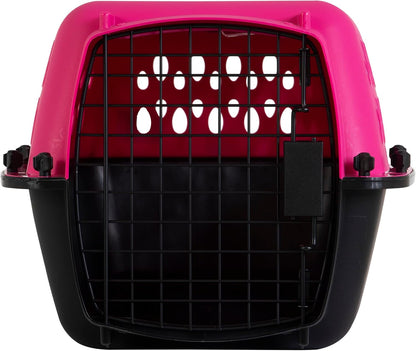 Pet Porter Fashion Dog Kennel 23in, Hot Pink, for Pets up to 15lbs