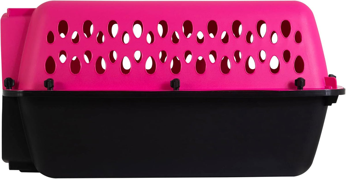 Pet Porter Fashion Dog Kennel 23in, Hot Pink, for Pets up to 15lbs