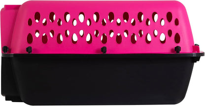 Pet Porter Fashion Dog Kennel 23in, Hot Pink, for Pets up to 15lbs