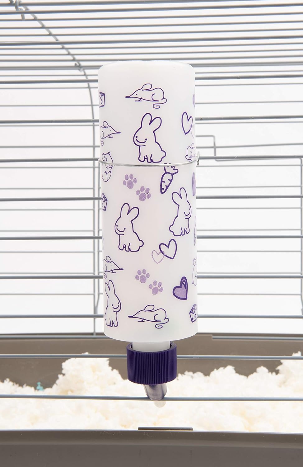 Lixit Weather Resistant Cage Water Bottles for Rabbits, Ferrets, Guinea Pigs Hamsters and Other Small Animals. (16-Ounce)