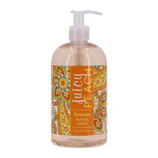 16 fl oz Hand Soap (Botanical Collection Juicy Peach Shea Butter)