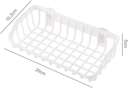 Pink Multifunctional Drain Rack,Hanging Storage Rack Drain Rack Sink Shelf Suction Cup Dishwashing Soap Sponge Holder for Kitchen Accessories Racks and Holders