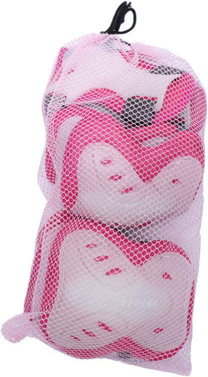 6Pcs Kid Skating Sliding Plate Protectors for Girls Boys, Pink