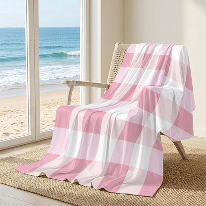 40"x60" Lap Cooling Blanket Pink Ice Silk Lightweight Breathable Soft Summer Blanket for Hot Sleepers Couch Bed Sofa Camping Plaid